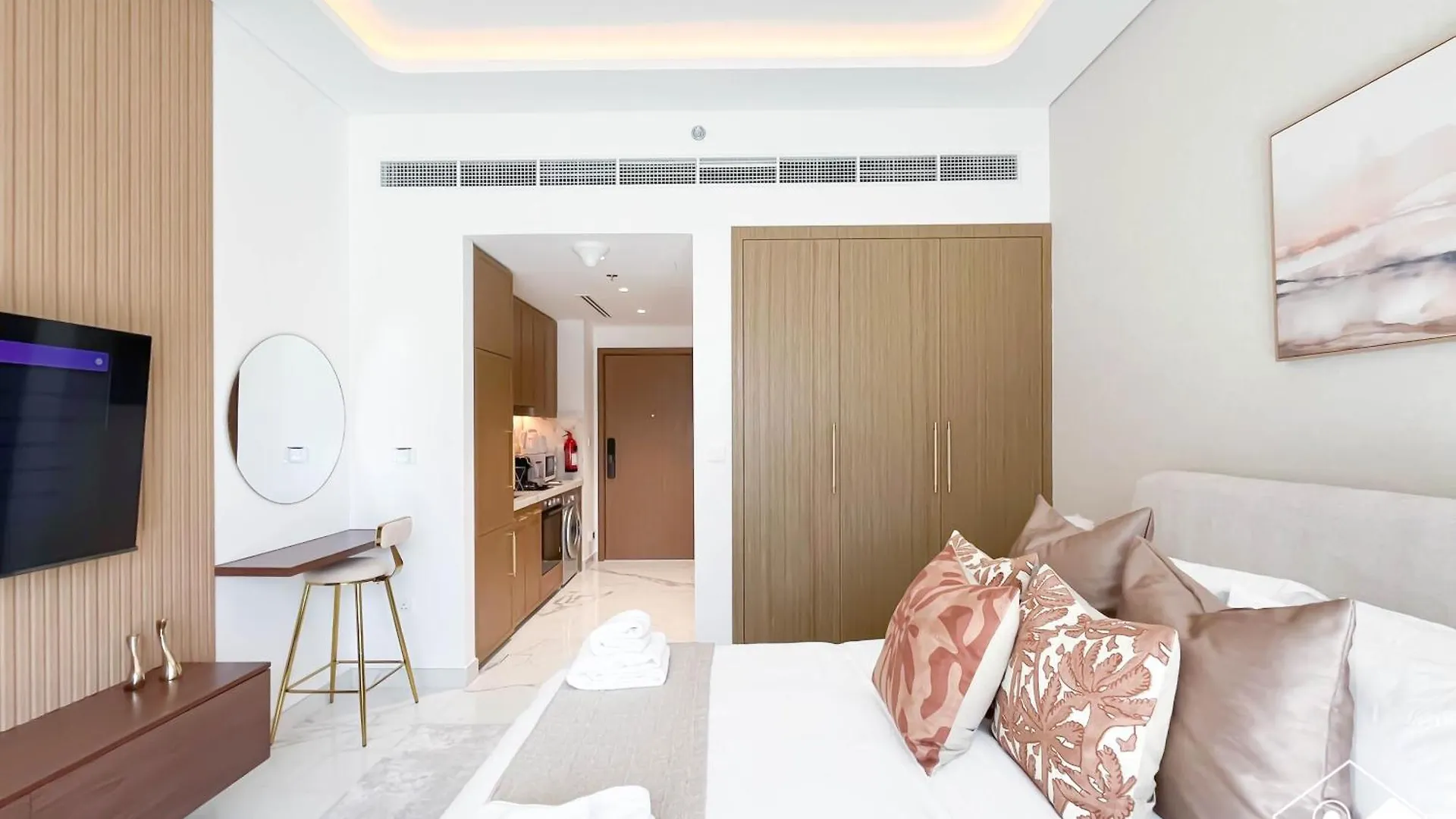 Modern Studio In Riviera Meydan I Pool & Balcony 迪拜 0*,  阿拉伯联合酋长国