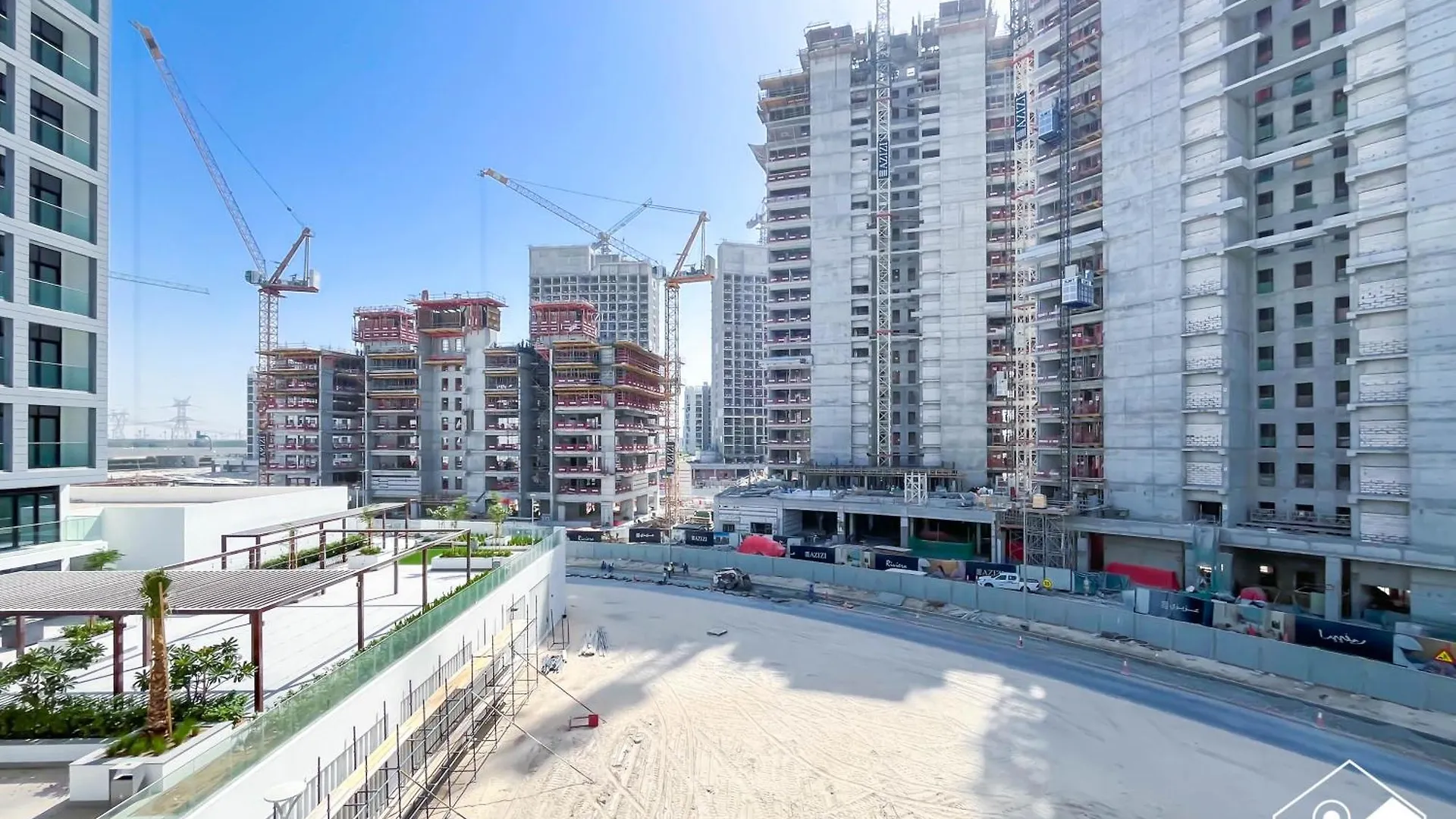 Modern Studio In Riviera Meydan I Pool & Balcony 迪拜